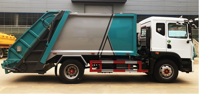 東風D9，十方壓縮垃圾車